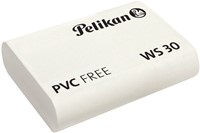 Gomme crayon Pelikan WS30 tendre 37x30x9mm blanc
