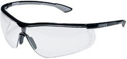 Uvex Sportstyle 9193-080 Veiligheidsbril Zwart/grijs  - AntikrasAntidamp (AS)(AF)