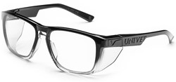 Univet 571 Add +1.00 Veiligheidsbril Zwart  - Antikras (AS)