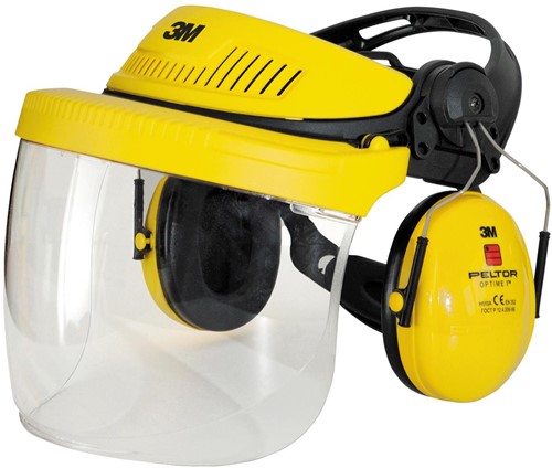 3M Peltor G500 Combinatieset Industrie Geel  - Antidamp (AF)