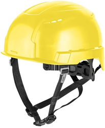 Milwaukee 8918 Klimhelm vented, geel Milwaukee 8918 Klimhelm vented, geel