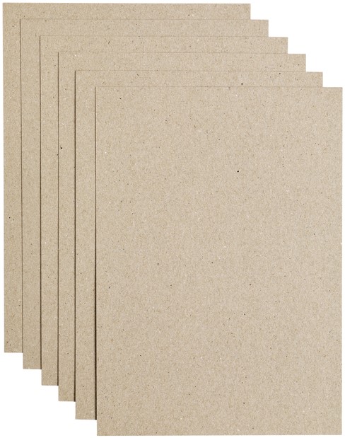 Copy paper Papicolor A4 220gr 6 sheets kraft gray Muldi