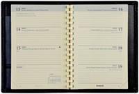 Agenda 2026 Brepols Delta Palermo 7 jours/2 pages spirale noir-2