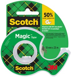 Adhesive tape Scotch Magic 810 19mmx25m invisible + adhesive holder