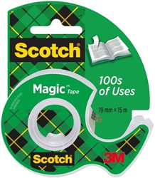 Adhesive tape Scotch Magic 810 19mmx15m invisible + adhesive tape holder