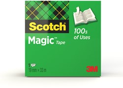 Adhesive tape Scotch Magic 810 19mmx33m invisible matte