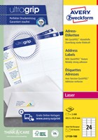 Etiquette Avery L7159-100 63,5x33,9mm blanc 2400 pièces