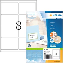 Etiquette HERMA Premium 4269 99,1x67,7mm blanc 800 pièces