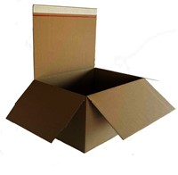 Boîte d'expédition postale IEZZY 7 485x369x269mm blanc-2