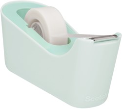 Dévidoir Scotch C18 menthe + 1 rouleau Magic 33mx19mm