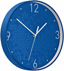 Horloge murale Leitz WOW bleu