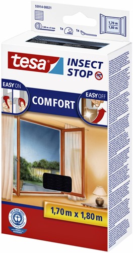 Moustiquaire tesa® Insect Stop COMFORT fenêtre 1,7x1,8m anthracite-3