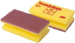 Scheuerschwamm Scotch-Brite empfindliche Oberflächen 70x130mm gelb 10 Stück