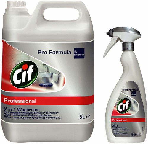 Nettoyant sanitaire Cif Professional spray 750ml-2