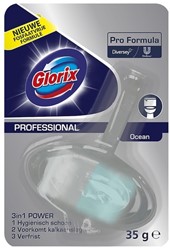 Bloc WC Glorix Ocean Fresh avec support