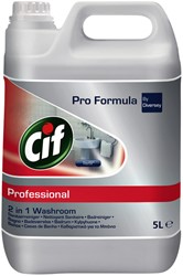 Nettoyant sanitaires CIF Professional 2-en-1 5L