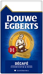 Coffee Douwe Egberts quick filter grind decafe 250gr