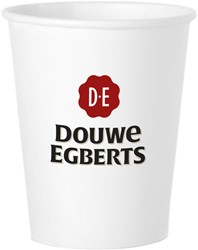 Cup Douwe Egberts 180ml carton 100 pieces