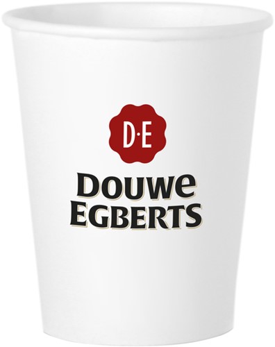 Cup Douwe Egberts 180ml carton 100 pieces