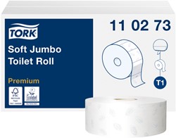 Toilettenpapier Tork T1 Premium jumbo 2-lagig 360m weiß 110273