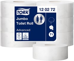Papier toilette Tork T1 Advanced Jumbo 120272 2 épaisseurs blanc 360m