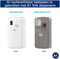 Distributeur désodorisant Tork A1 562000 spray blanc-3