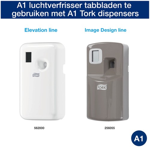 Distributeur désodorisant Tork A1 562000 spray blanc-3