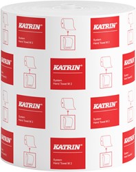 Handtuchrolle Katrin Systemrolle mittel 2-lagig 160m weiß 460102