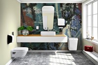 Toiletpapierdispenser Katrin Gigant S jumbo klein wit 90069-2
