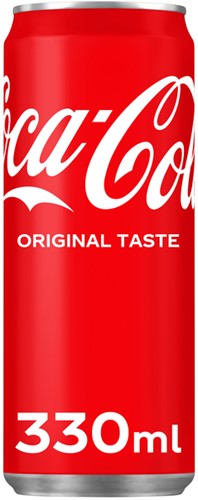 Soft drink Coca Cola Regular can 330ml