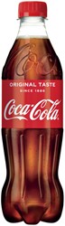Soft drink Coca Cola Regular cap bottle 500ml