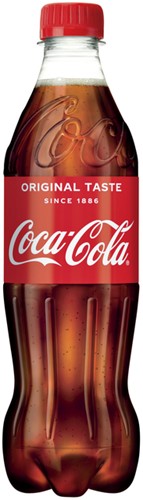Soft drink Coca Cola regular cap bottle 500ml