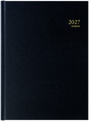 Agenda 2026 Brepols Bremax Santex A4 1day/2pages 8 columns black