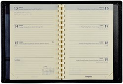 Recharge agenda 2026 Brepols Delta 7 jours/2 pages