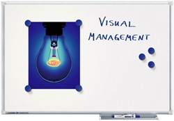 Whiteboard Legamaster Economy plus 60x90cm magnetisch emaille