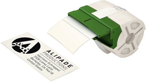 Label Leitz icon label print paper 36mmx88mm white 600 pcs Muldi