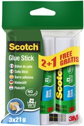 Bâton de colle Scotch 21g 2+1 gratuit