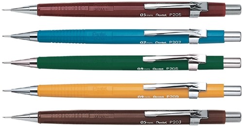 Portemine Pentel P209 HB 0,9mm jaune-3