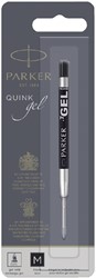 Recharge encre gel Parker Quink Medium noir blister 1 pièce