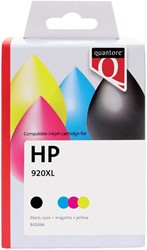Ink cartridge Quantore alternative tbv HP CH081AE 920XL black + 3 colors