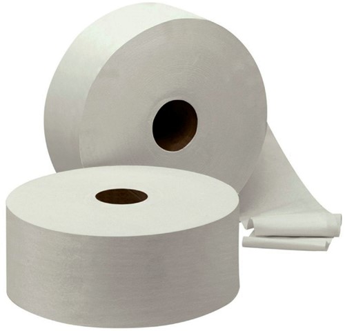 Papier toilette Cleaninq T1 Jumbo 2 épaisseurs 6x 380m blanc