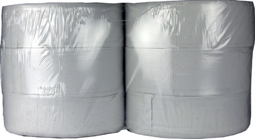 Papier toilette Cleaninq T1 Jumbo 2 épaisseurs 6x 380m blanc-2