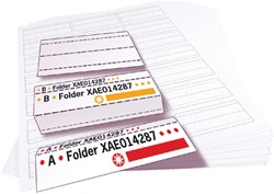 Checkered strip Djois Alzicht hanging folder AG51102 printable 20 sheets