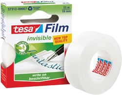 Ruban adhésif tesafilm® Invisible 33mx19mm transparant mat