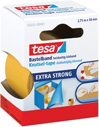Doppelseitiges Bastelband tesa® 2,75mx38mm transparent
