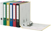 Classeur à levier Qbasic A4 50mm carton bleu-2