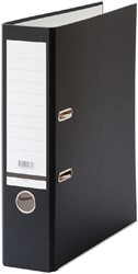Aktenordner Qbasic A4 80mm Karton schwarz