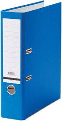 Classeur à levier Qbasic A4 80mm carton bleu