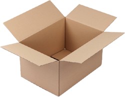 Boîte expédition CleverPack cannelure B  430x305x250mm brun 30 pièces