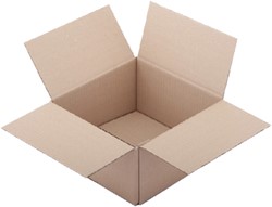 Boîte d'expédition IEZZY cannelure-B 305x220x250mm brun